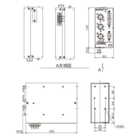 DELCOM 400 外観図