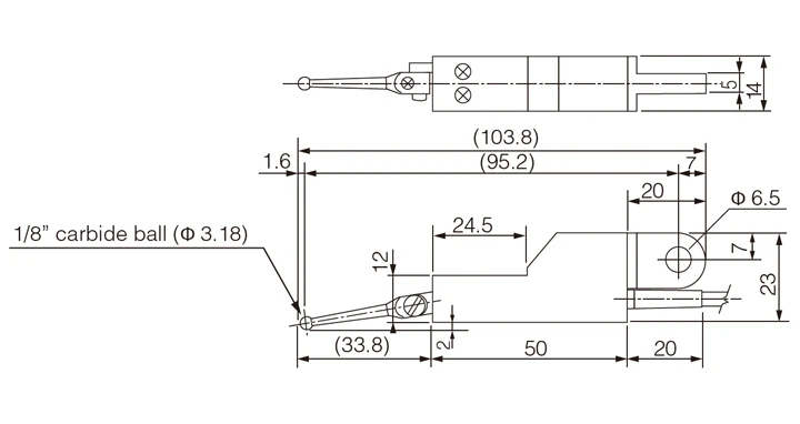 Standard E-DT-LM-U30 Low measuring force E-DT-LM-L-U30 Wide measuring range E-DT-LN-U30