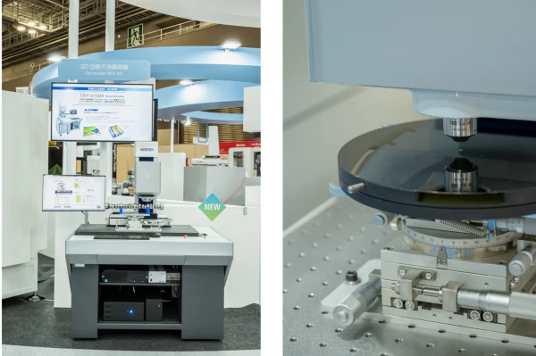 Non-contact 3D surface texture and contour measuring instrument