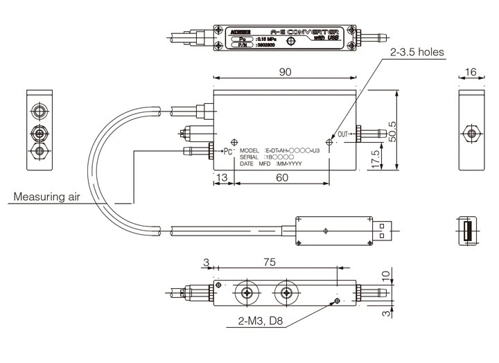 USB-GAGEs AIRMICROUSB