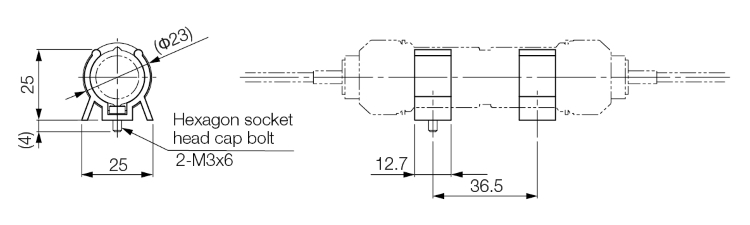Fixing bracket (2 pcs)