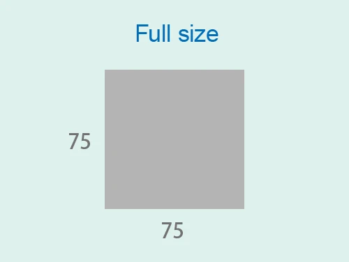 full size