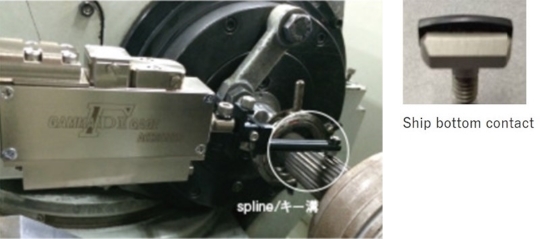 Ship bottom contact