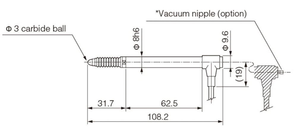 E-DT-80LA Plunger type medium displacement, right-angle type