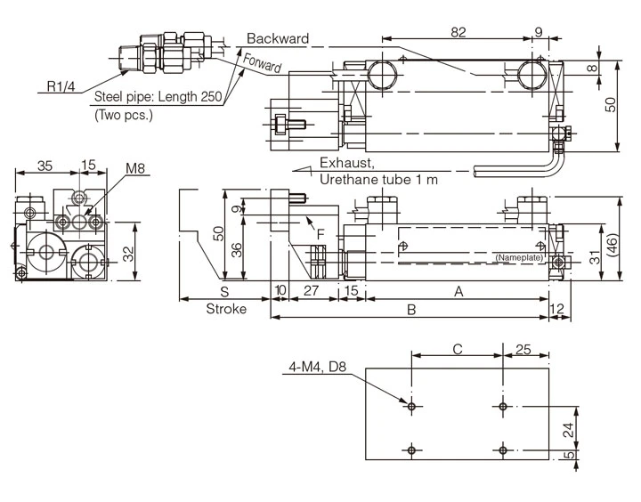 Hydraulic Drive Units, DU-05T-R, 08T-R