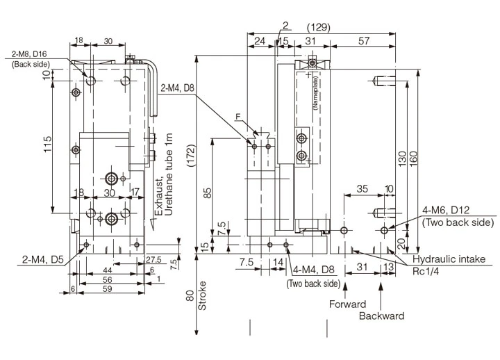 Hydraulic Drive Units, DU-08C-M