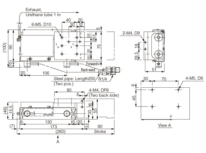 Hydraulic Drive Units, DR-08C-FL