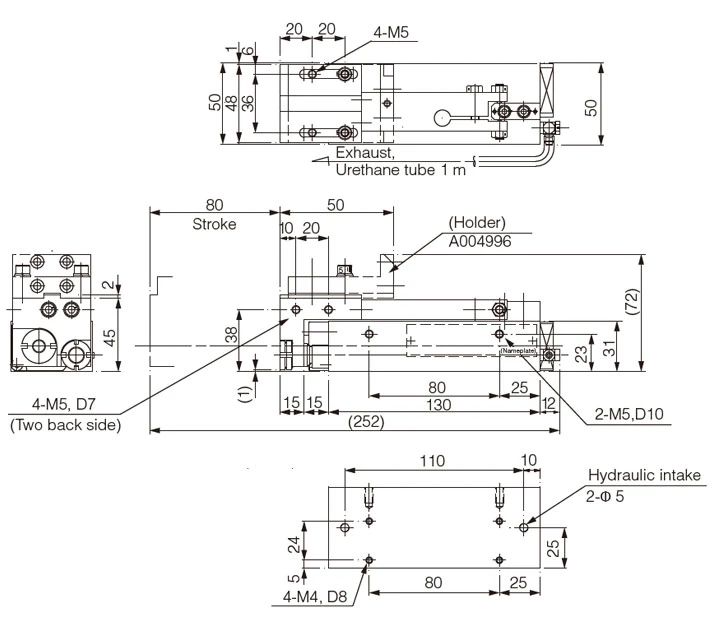 Hydraulic Drive Units, DU-08E-ML