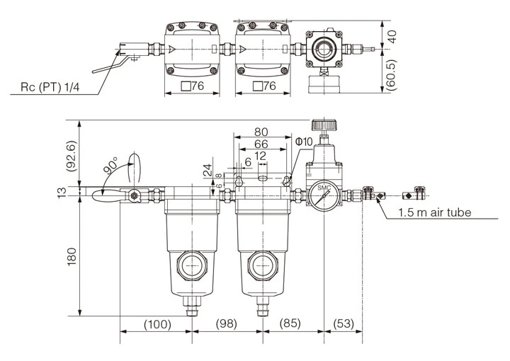 Regulator set