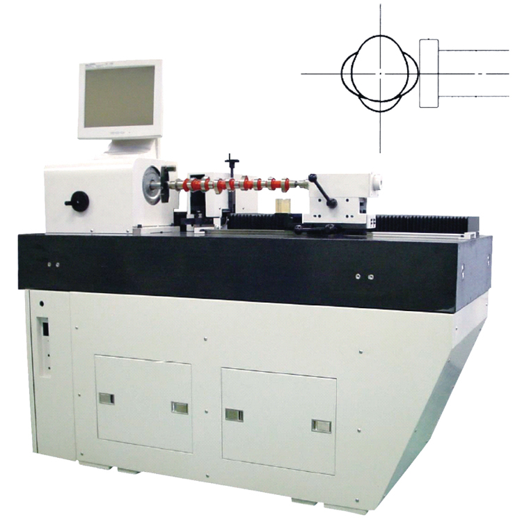 Cam shape measuring machine