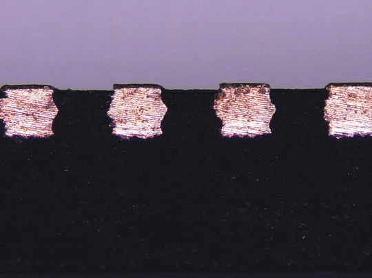 QFN package cutting