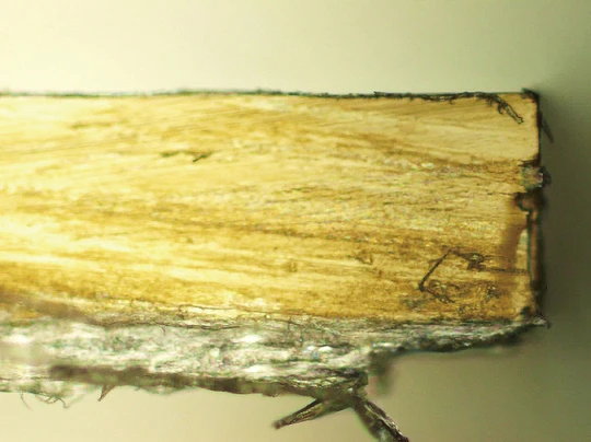 Resin blade dicing