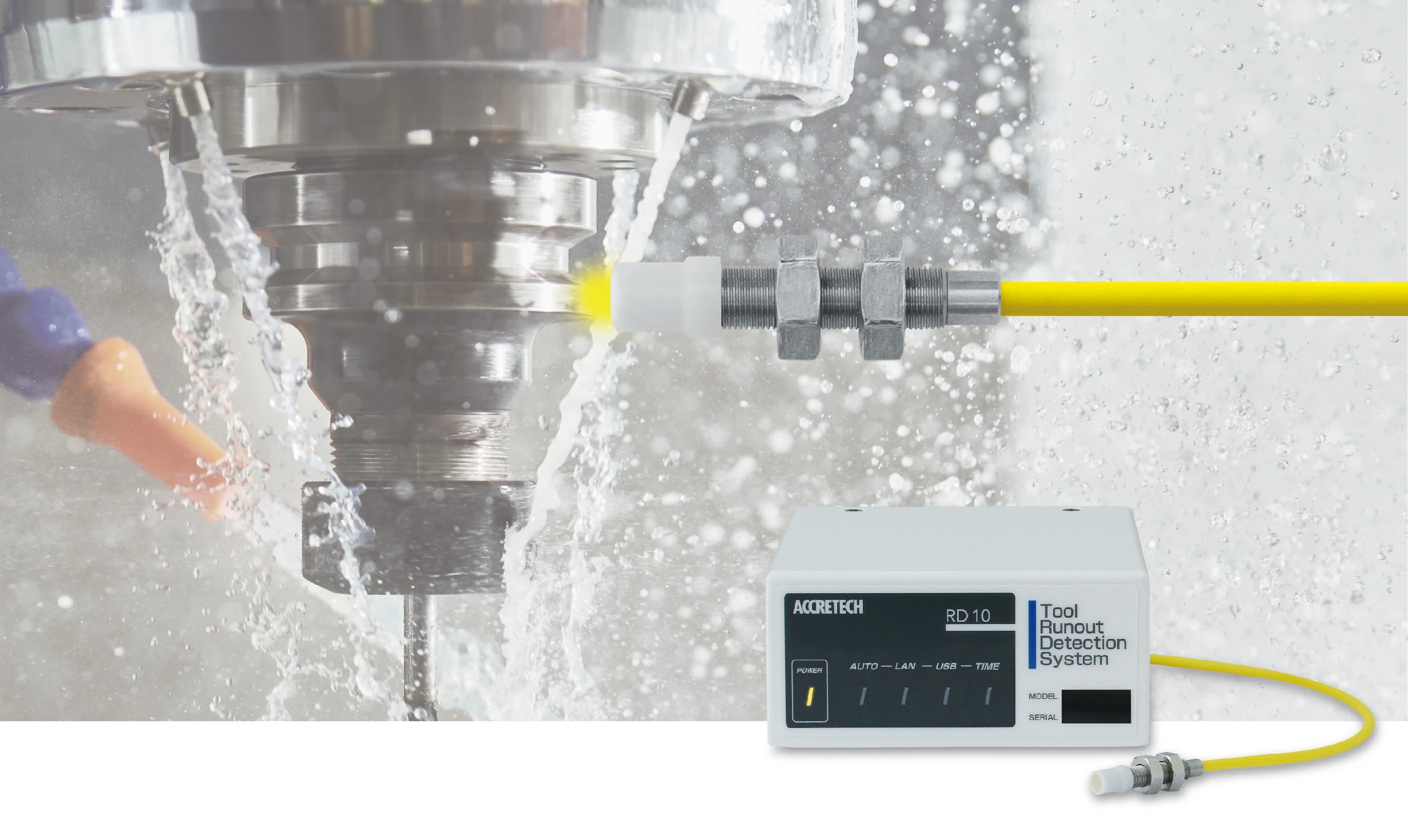 New ATC Runout Detection System RD10 Aluminum High-Speed Cutting Process Monitoring Device