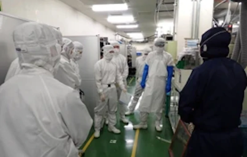 Training for chemical supply tank replacement work