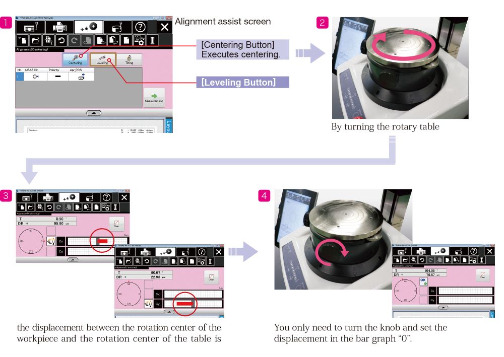 Alignment Assist Function (Standard Function) (Patented)