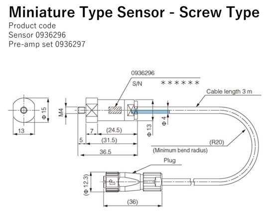 Miniature Type Sensor - Screw Type