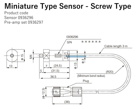 Miniature Type Sensor - Screw Type