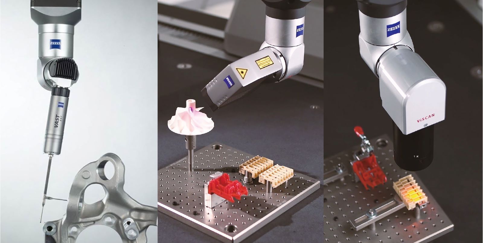 Equipped with 2-axis rotating head RDS and scanning probe VAST XXT