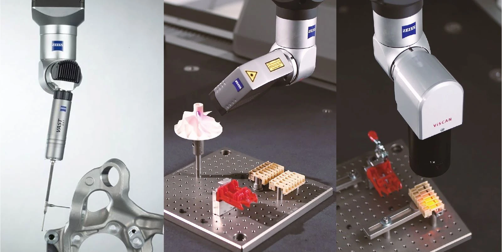 Equipped with 2-axis rotating head RDS and scanning probe VAST XXT