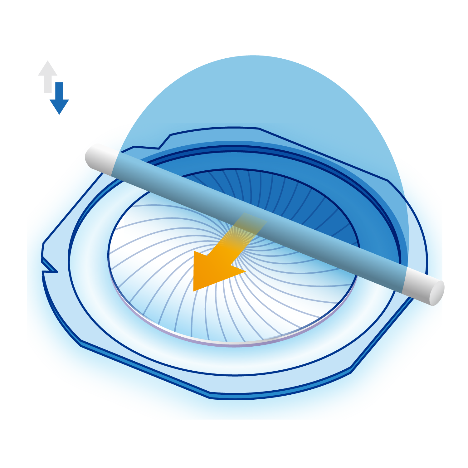 Diagram of the dicing tape mounting process