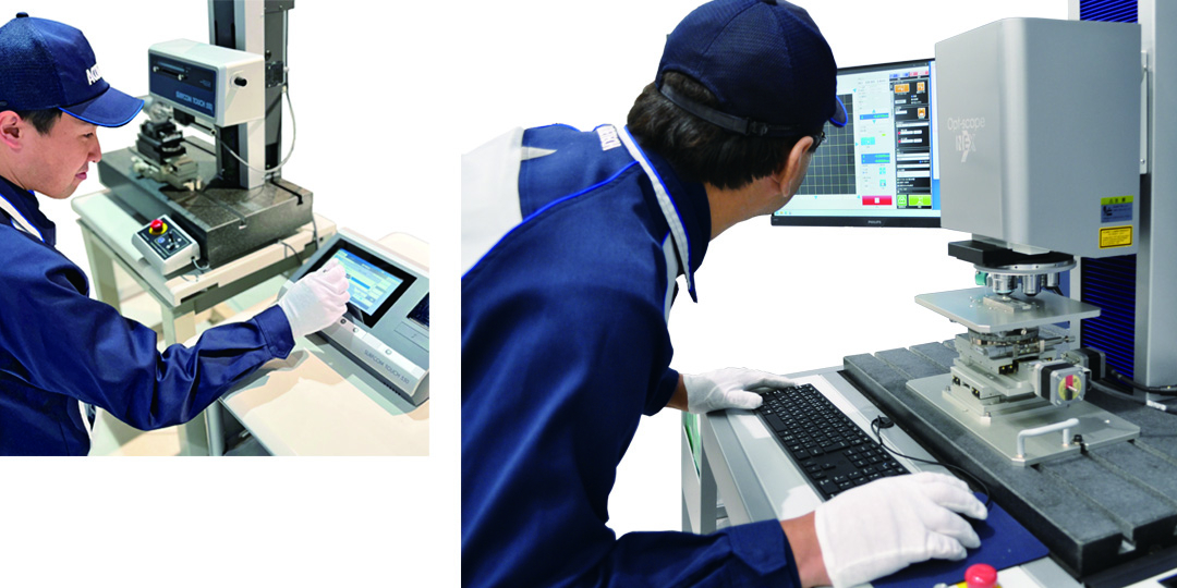 表面粗さ･輪郭形状測定機の点検