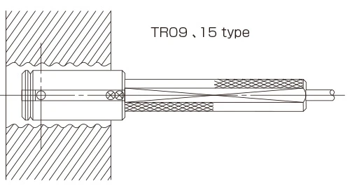 空気マイクロメータ、TR09、15 type