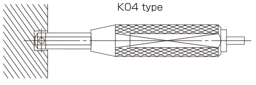 空気マイクロメータ、K04 type