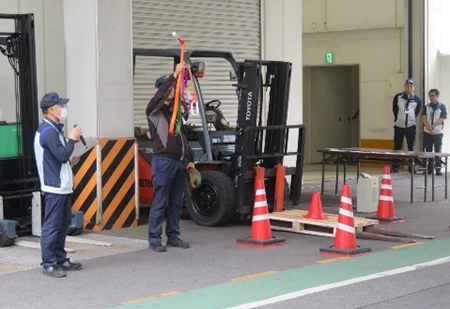 フォークリフト&玉掛講習会（社内講師）