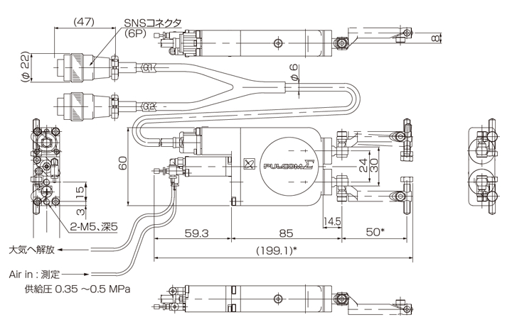 PULCOM mini Σ-V | 測定ヘッド | 研削盤・旋盤組用製品 PULCOM mini Σ-V | 測定ヘッド | 研削盤・旋盤組用製品