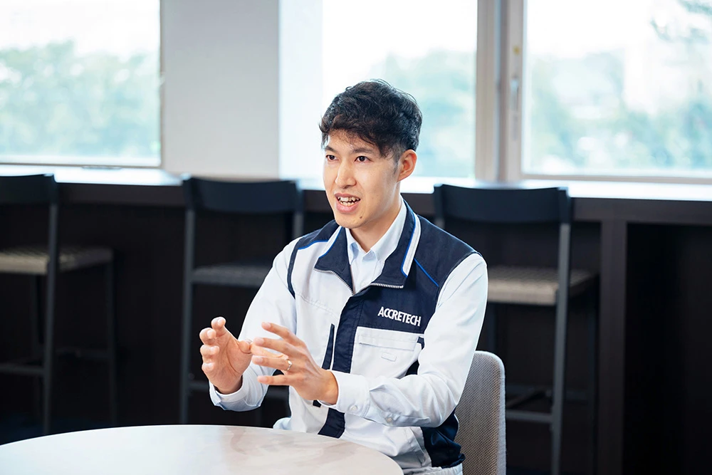 より多くの人々に貢献するモノづくりができる環境を求めて。