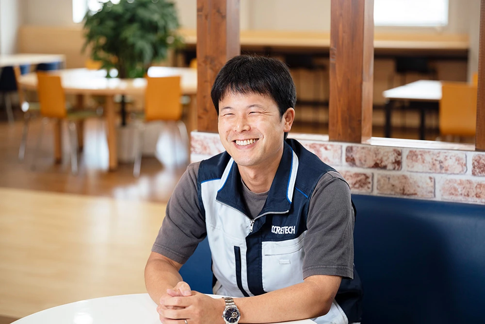 一つの製品に向き合い、技術力を磨くため入社を決意。