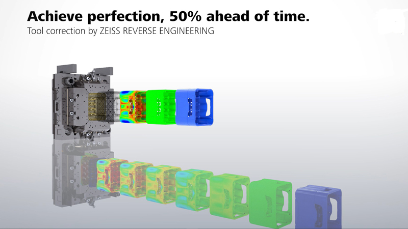 高精度リバースエンジニアリング・金型修正ソフトウェア ZEISS REVERSE ENGINEERING