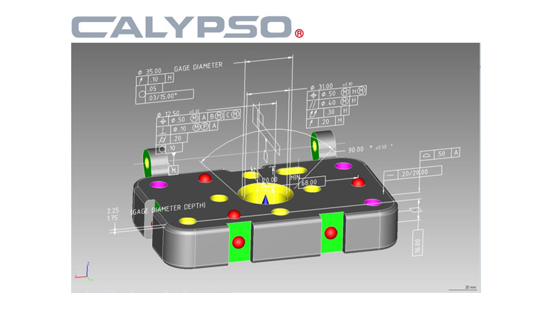 三次元座標測定機用標準ソフトウェアZEISS CALYPSO