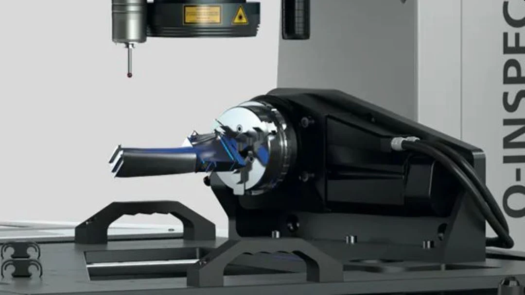 ZEISS O-INSPECT 4軸スキャン対応の新しいロータリテーブル(543/863専用オプション)