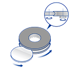 ベベル加工(外周面取り)