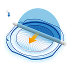 ダイシングテープマウント